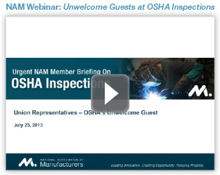 Unwelcome Guests at OSHA Inspections
